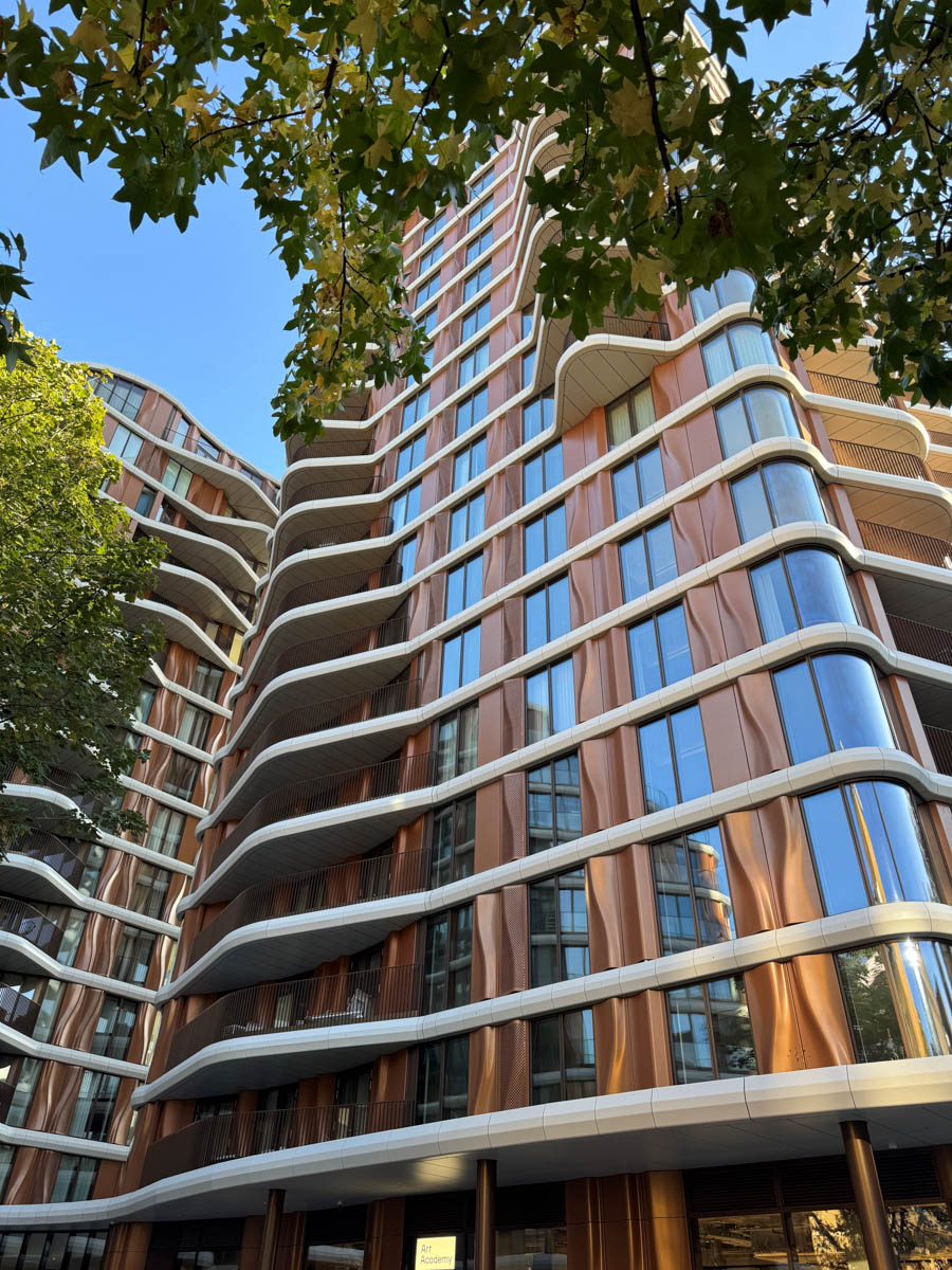 Modernes Wohnhaus im Londoner Nobelviertel South Bank